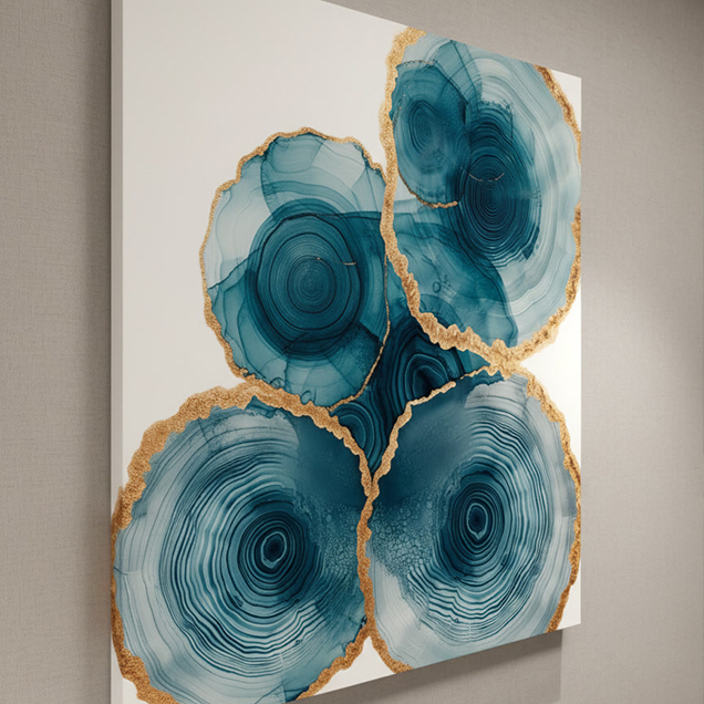 Blue Agate Canvas image